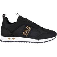 EA7 Men's Black Sneakers