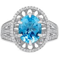 Enchanted Disney Fine Jewelry Women's Topaz Rings