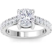 Shop Premium Outlets SSELECTS Women's Cushion Cut Engagement Rings