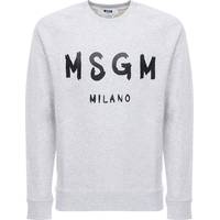 MSGM Men's Crew Neck Sweatshirts