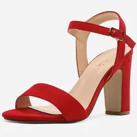 JustFab Women's Ankle Strap Sandals