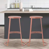 Jonathan Y Backless Bar Stools