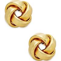 Italian Gold Women's Stud Earrings