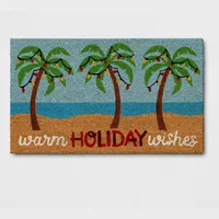 Target Christmas Door Mats