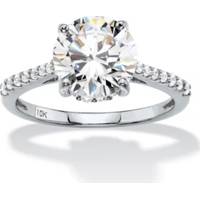 PalmBeach Jewelry Women's Round Engagement Rings