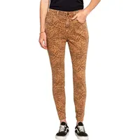 Shop Premium Outlets Women's Leopard Jeans