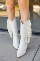 BuddyLove Women's White Boots