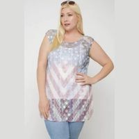 FASHNZFAB Women's Lace Tops