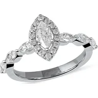 VIVAIA Women's Round Engagement Rings