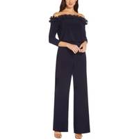 Macy's Adrianna Papell Women's Off The Shoulder Jumpsuits