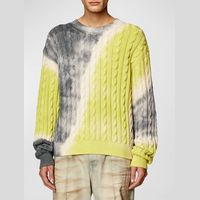 Neiman Marcus Men's Cable-knit Sweaters