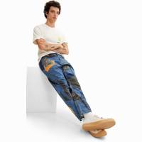 Desigual Men's Relaxed Fit Jeans