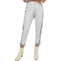 7 For All Mankind Women's Patched Jeans