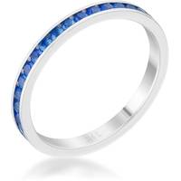 Amiclubwear Women's Sapphire Rings
