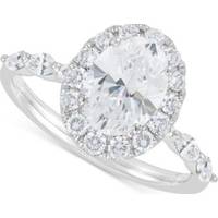 Macy's Grown With Love White Gold Engagement Rings For Women