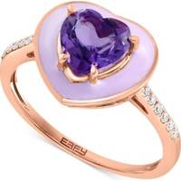 Macy's Effy Jewelry Women's Heart Diamond Rings
