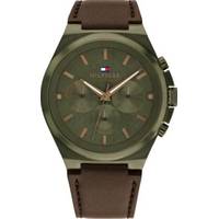 Macy's Tommy Hilfiger Men's Leather Watches