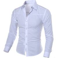 OpenSky Men's Cotton Blend Shirts