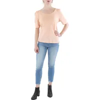 Shop Premium Outlets Women's Scoop Neck T-Shirts