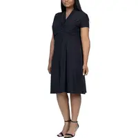 24seven Comfort Apparel Women's Black Dresses