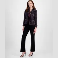 Anne Klein Women's Tweed Pants