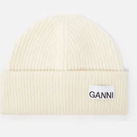 mybag.com Ganni Women's Ribbed Beanies