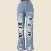 Newchic Women's Ripped Jeans