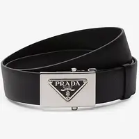 Prada Men's Logo Belts