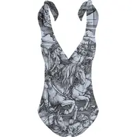 Wolf & Badger Women's One-Piece Swimsuits