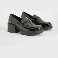 boohoo Women's Heeled Loafers