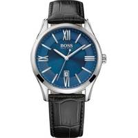 Macy's Boss Men's Leather Watches