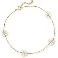 RS Pure Women's Gold Anklets