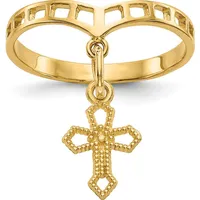 Diamond2Deal Women's Cross Rings
