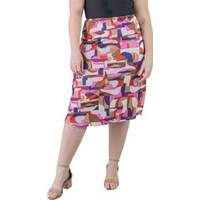 24seven Comfort Apparel Women's A-line Skirts