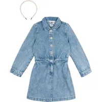 Belk Rare Editions Girl's Denim Dresses