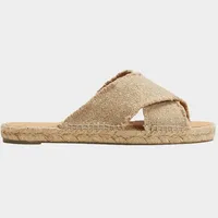 Neiman Marcus Women's Canvas Sandals