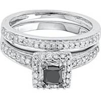 Belk & Co Women's Black Diamond Rings