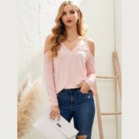 Newchic Women's Off the Shoulder T-Shirts