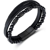 Rhona Sutton Men's Leather Bracelets