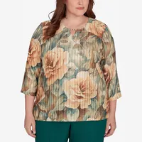 Macy's Alfred Dunner Women's Floral Tops