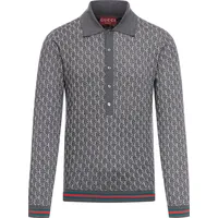 Gucci Men's Long Sleeve Polo Shirts