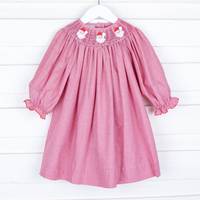 Smocked Auctions Girl's Long Sleeve Dresses