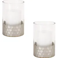 Slickblue Hurricane Candle Holders