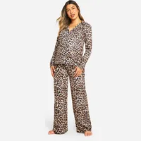 boohoo Women's Leopard Pajamas