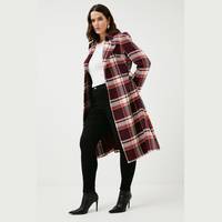 Karen Millen Women's Check Coats