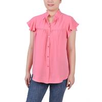 NY Collection Women's Ruffle Blouses