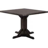 Benjara Pedestal Dining Table