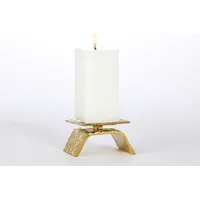 Global Views Brass Candle Holders