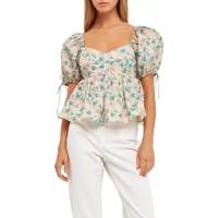 Grey Lab Women's Floral Tops