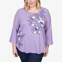 Alfred Dunner Women's Floral Tops